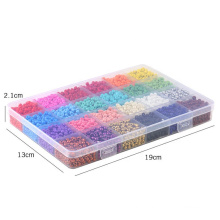 Polymer Clay Beads Sets Bulk DIY For Jewelry Making Crystal Beads Box Kit